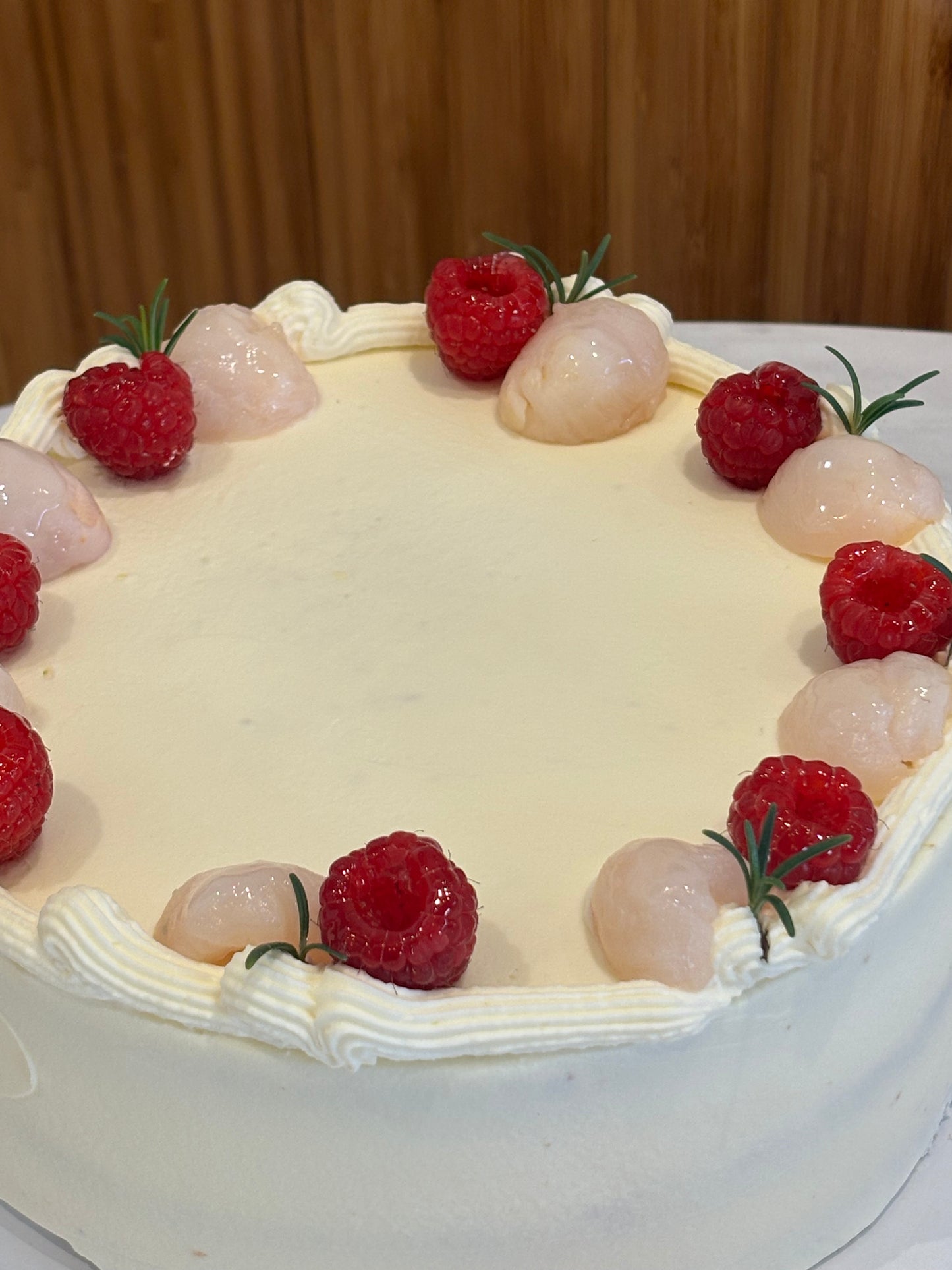 (Season Special) Lychee Raspberry Chiffon