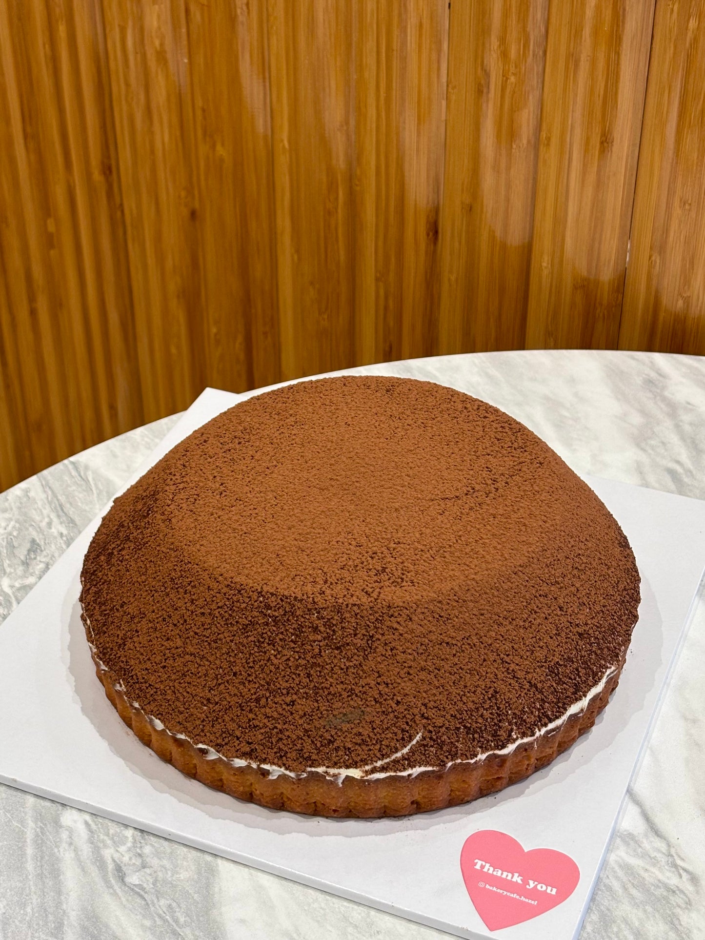Real Espresso Tiramisu tart
