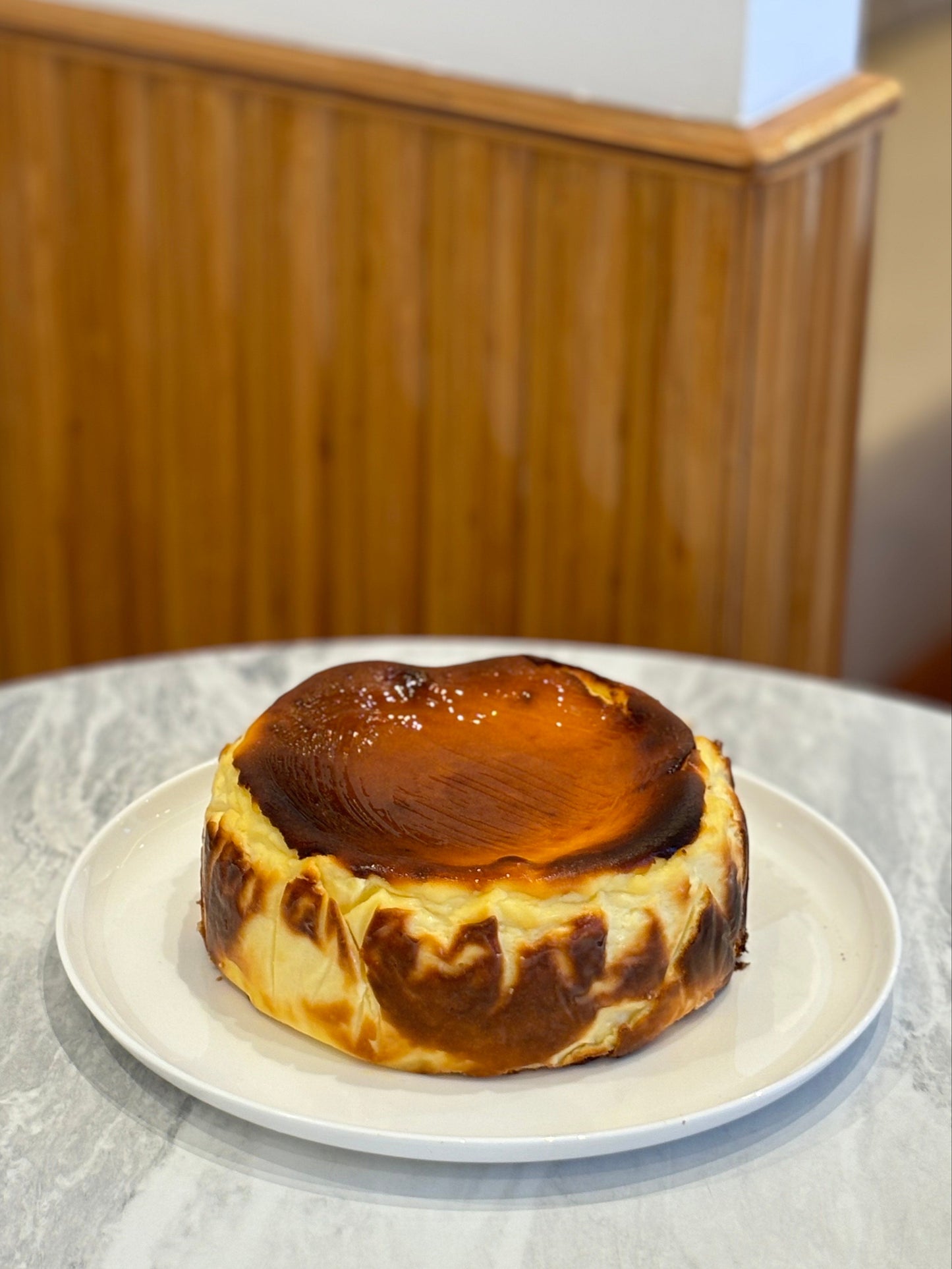 Basque Cheesecake (Gluten Free)