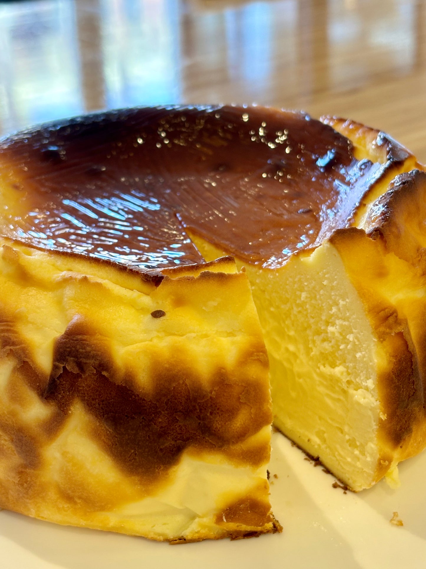 Basque Cheesecake (Gluten Free)