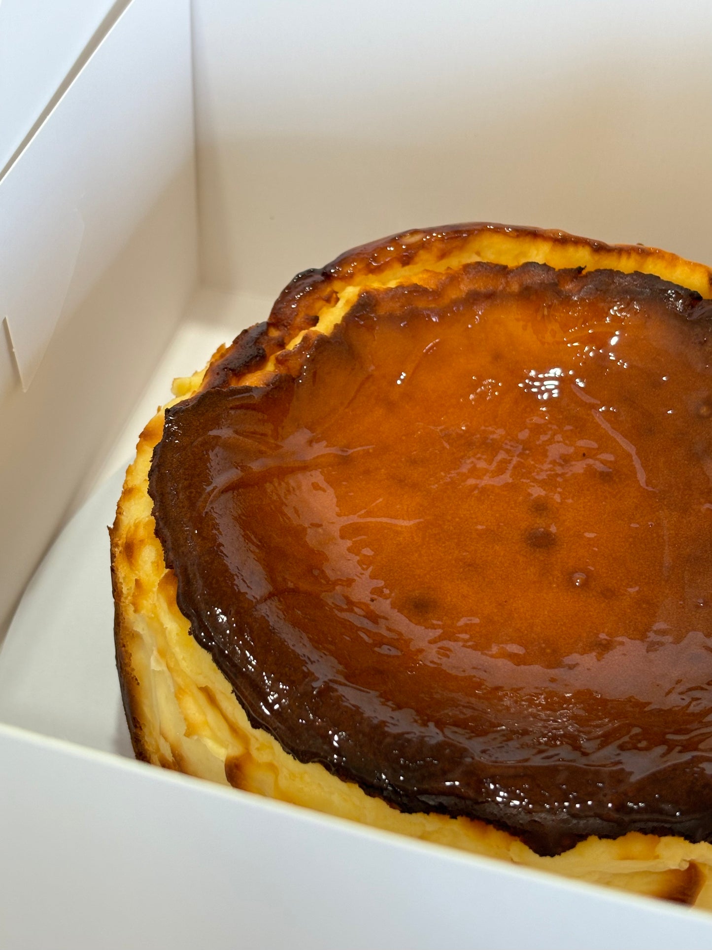 Basque Cheesecake (Gluten Free)