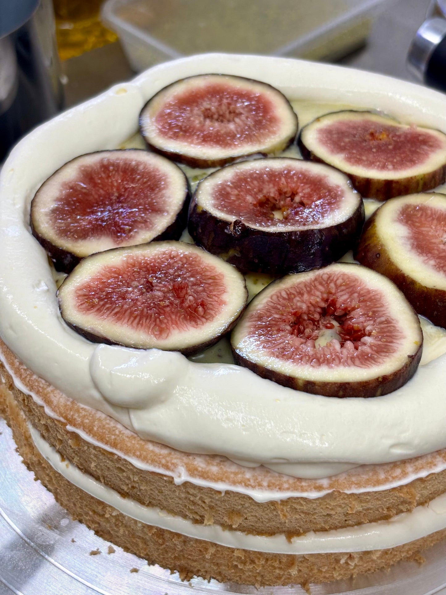 (Sold Out) Pistachio Fig Chiffon