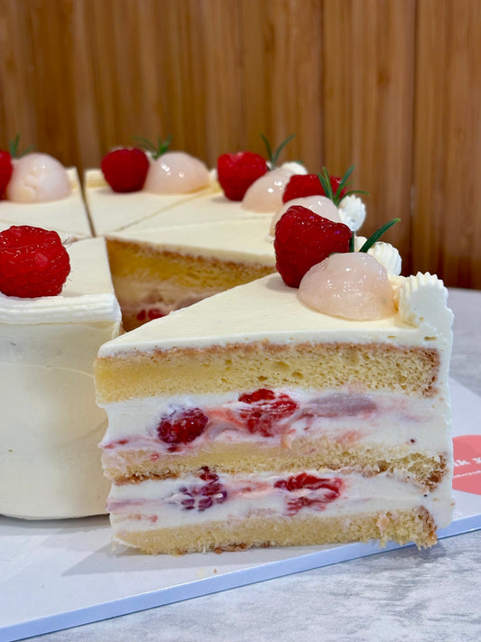 (Season Special) Lychee Raspberry Chiffon