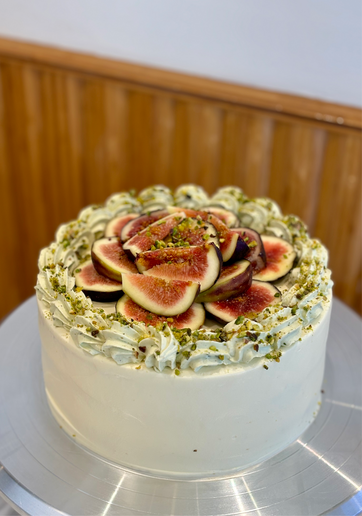(Sold Out) Pistachio Fig Chiffon
